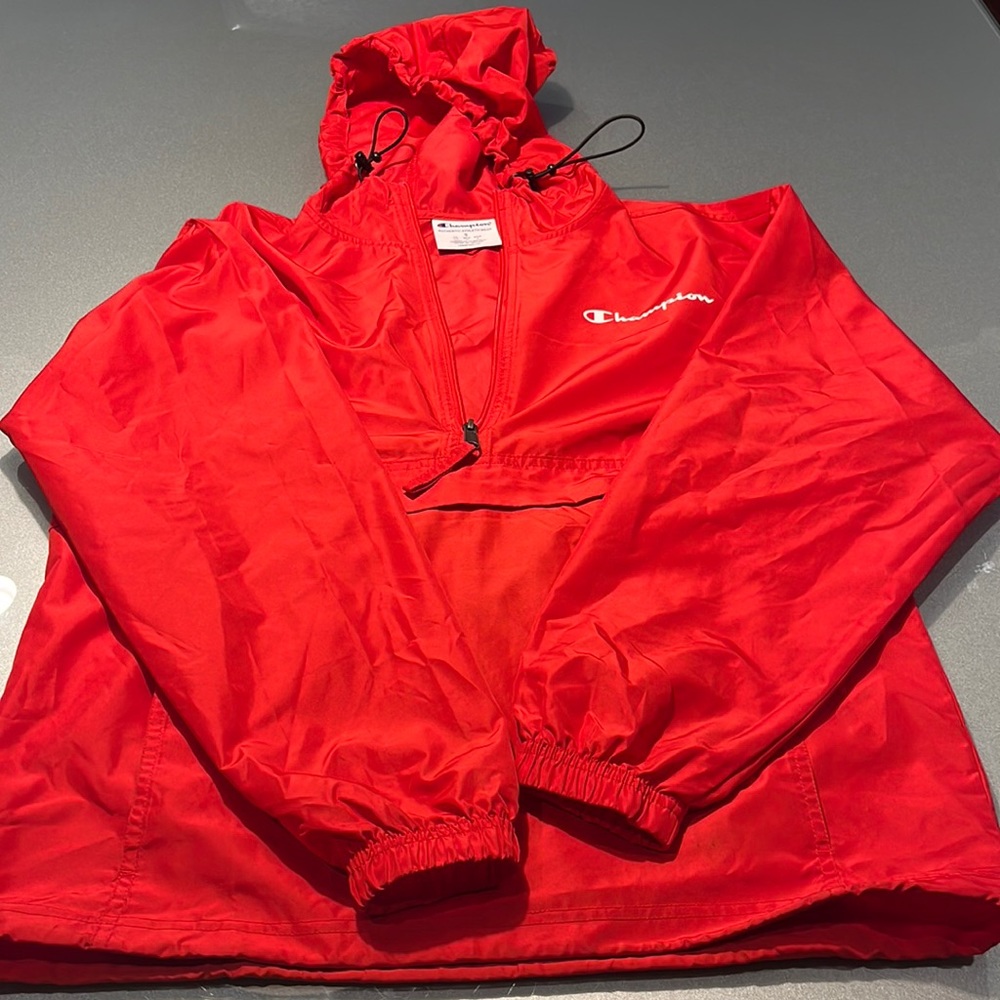 NEW Men’s Champion windbreaker/rain jacket